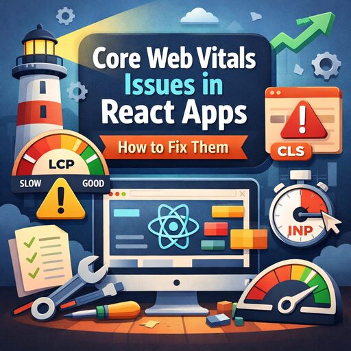 Core Web Vitals Issues in React Apps and How to Fix Them